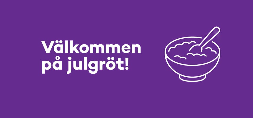 Välkommen på julgröt.